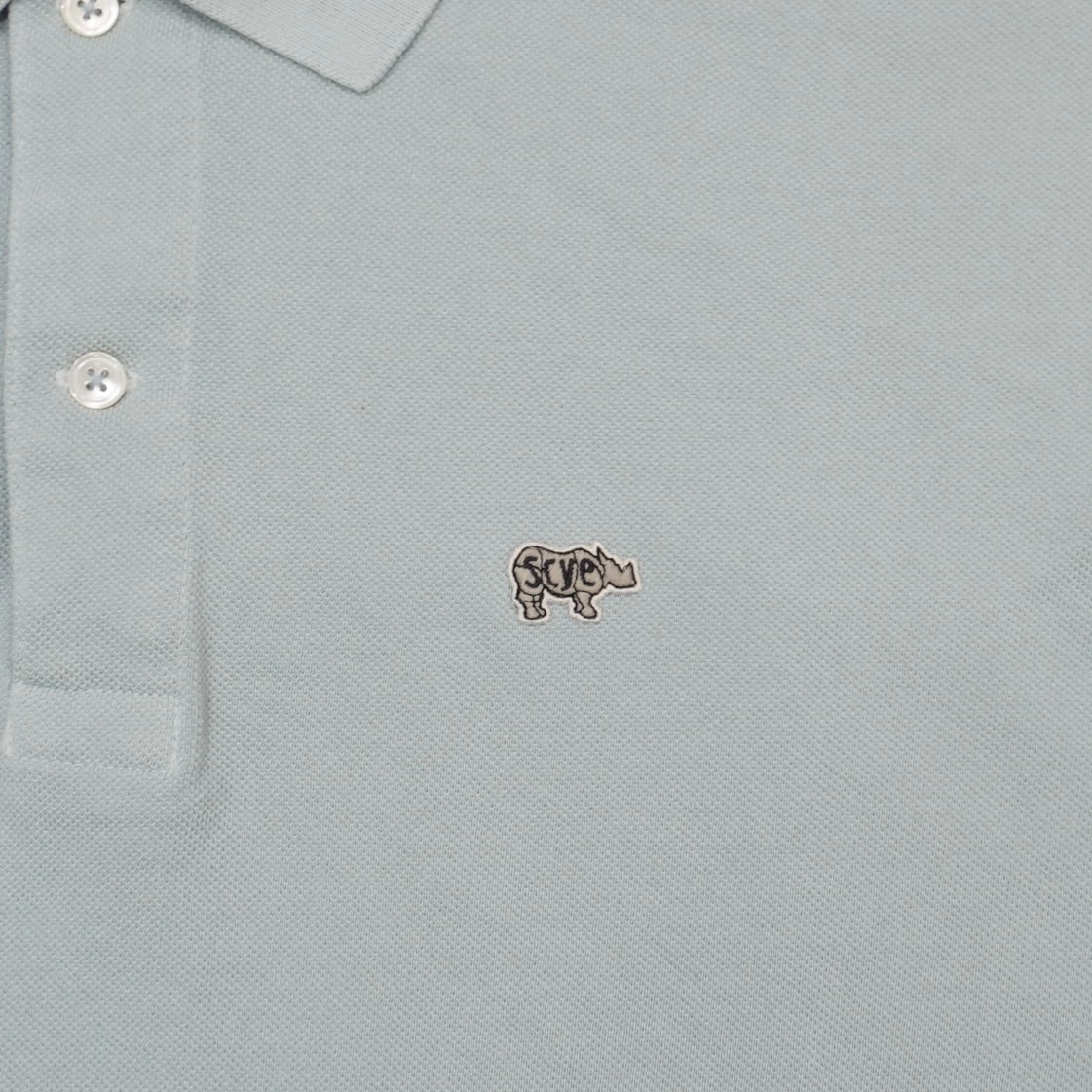 [SCYE BASICS] Cotton Pique Polo Shirt サイベーシックス コットン ピケ ポロシャツ - apartir Online Store アパルティール セレクトショップ