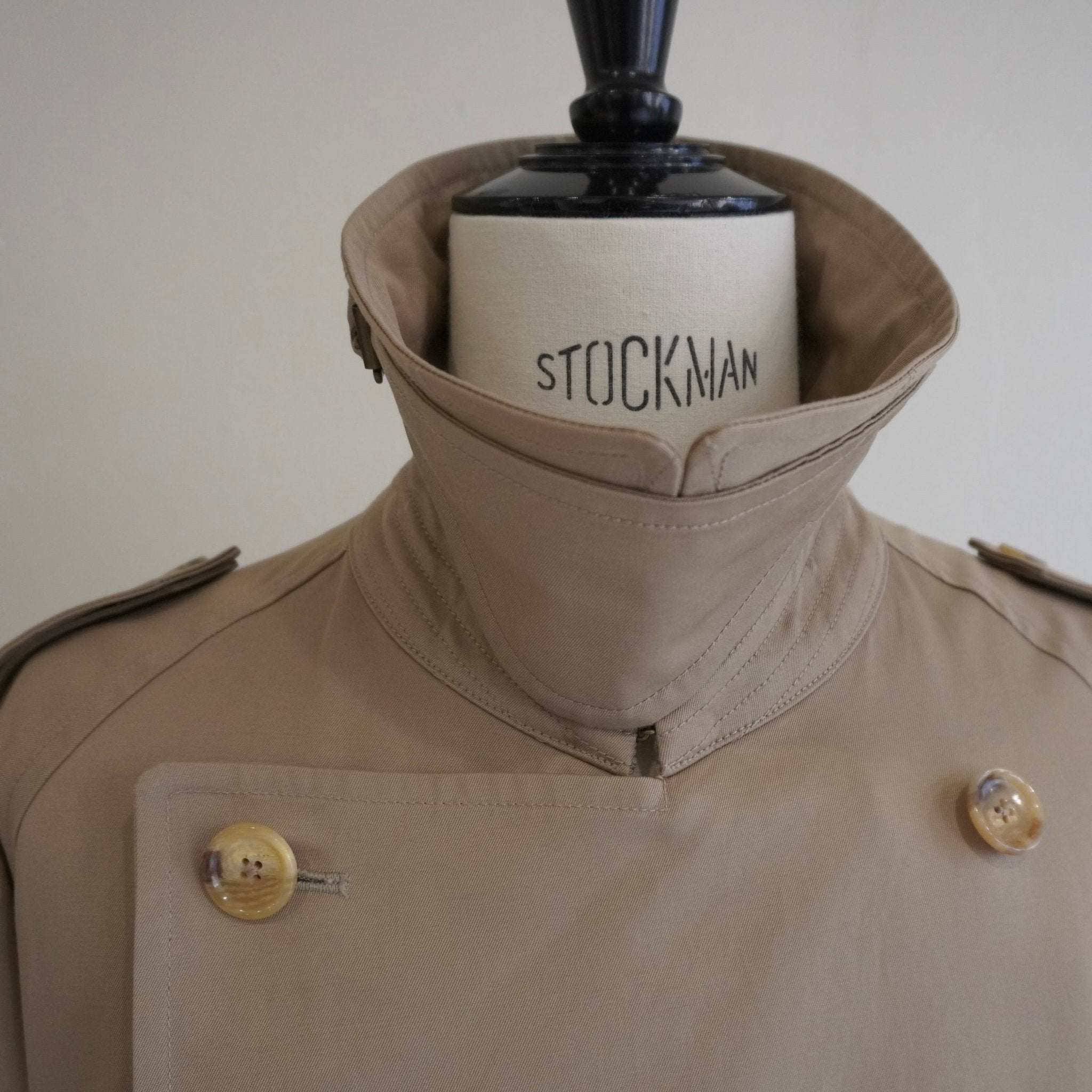 [SCYE BASICS] FINX COTTON Gaberdine Trench Coat フィンクスコットン ギャバジン トレンチコート - apartir Online Store アパルティール セレクトショップ