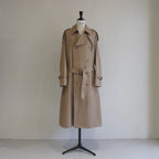[SCYE BASICS] FINX COTTON Gaberdine Trench Coat フィンクスコットン ギャバジン トレンチコート - apartir Online Store アパルティール セレクトショップ