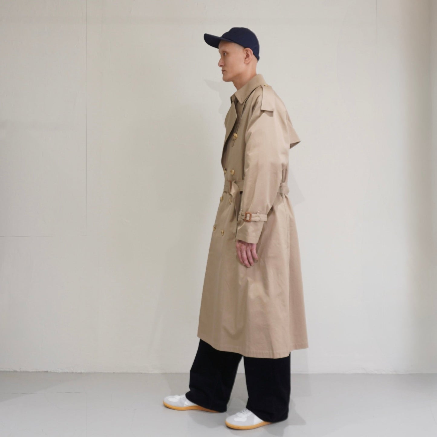 [SCYE BASICS] FINX COTTON Gaberdine Trench Coat フィンクスコットン ギャバジン トレンチコート - apartir Online Store アパルティール セレクトショップ