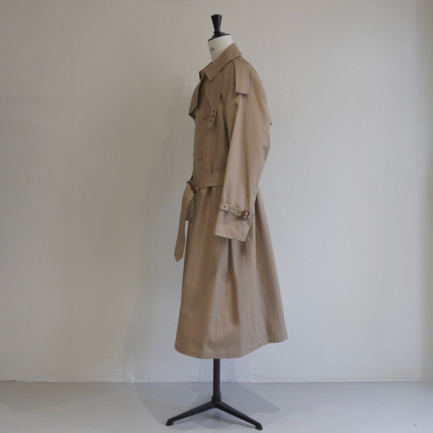 [SCYE BASICS] FINX COTTON Gaberdine Trench Coat フィンクスコットン ギャバジン トレンチコート - apartir Online Store アパルティール セレクトショップ