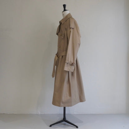 [SCYE BASICS] FINX COTTON Gaberdine Trench Coat フィンクスコットン ギャバジン トレンチコート - apartir Online Store アパルティール セレクトショップ