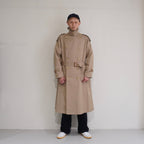 [SCYE BASICS] FINX COTTON Gaberdine Trench Coat フィンクスコットン ギャバジン トレンチコート - apartir Online Store アパルティール セレクトショップ