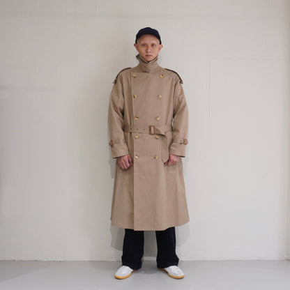 [SCYE BASICS] FINX COTTON Gaberdine Trench Coat フィンクスコットン ギャバジン トレンチコート - apartir Online Store アパルティール セレクトショップ