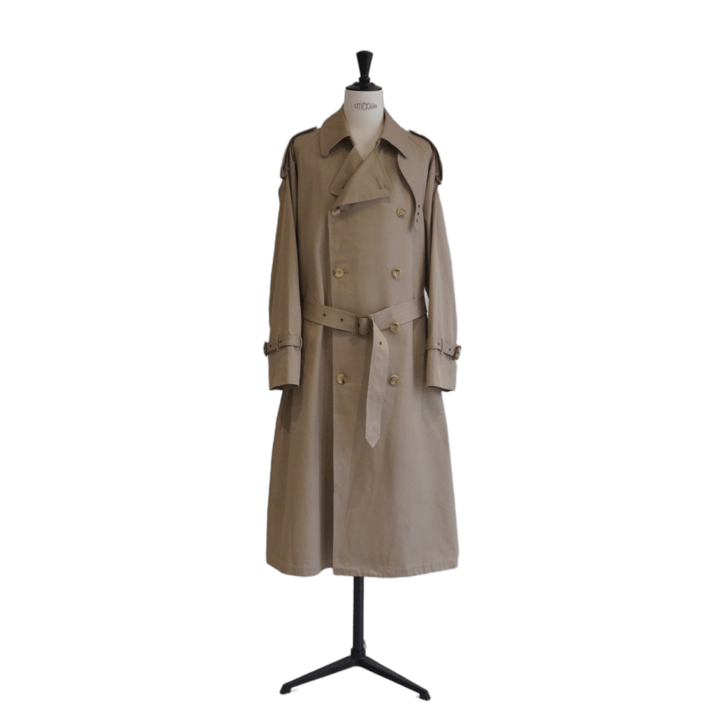 [SCYE BASICS] FINX COTTON Gaberdine Trench Coat フィンクスコットン ギャバジン トレンチコート - apartir Online Store アパルティール セレクトショップ