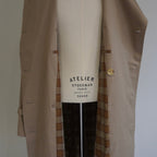 [SCYE BASICS] FINX COTTON Gaberdine Trench Coat フィンクスコットン ギャバジン トレンチコート - apartir Online Store アパルティール セレクトショップ