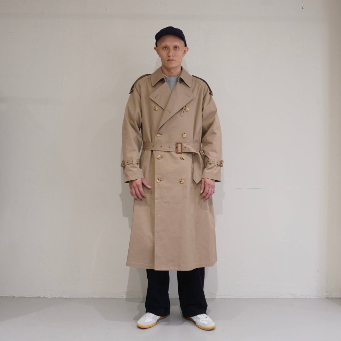 [SCYE BASICS] FINX COTTON Gaberdine Trench Coat フィンクスコットン ギャバジン トレンチコート - apartir Online Store アパルティール セレクトショップ