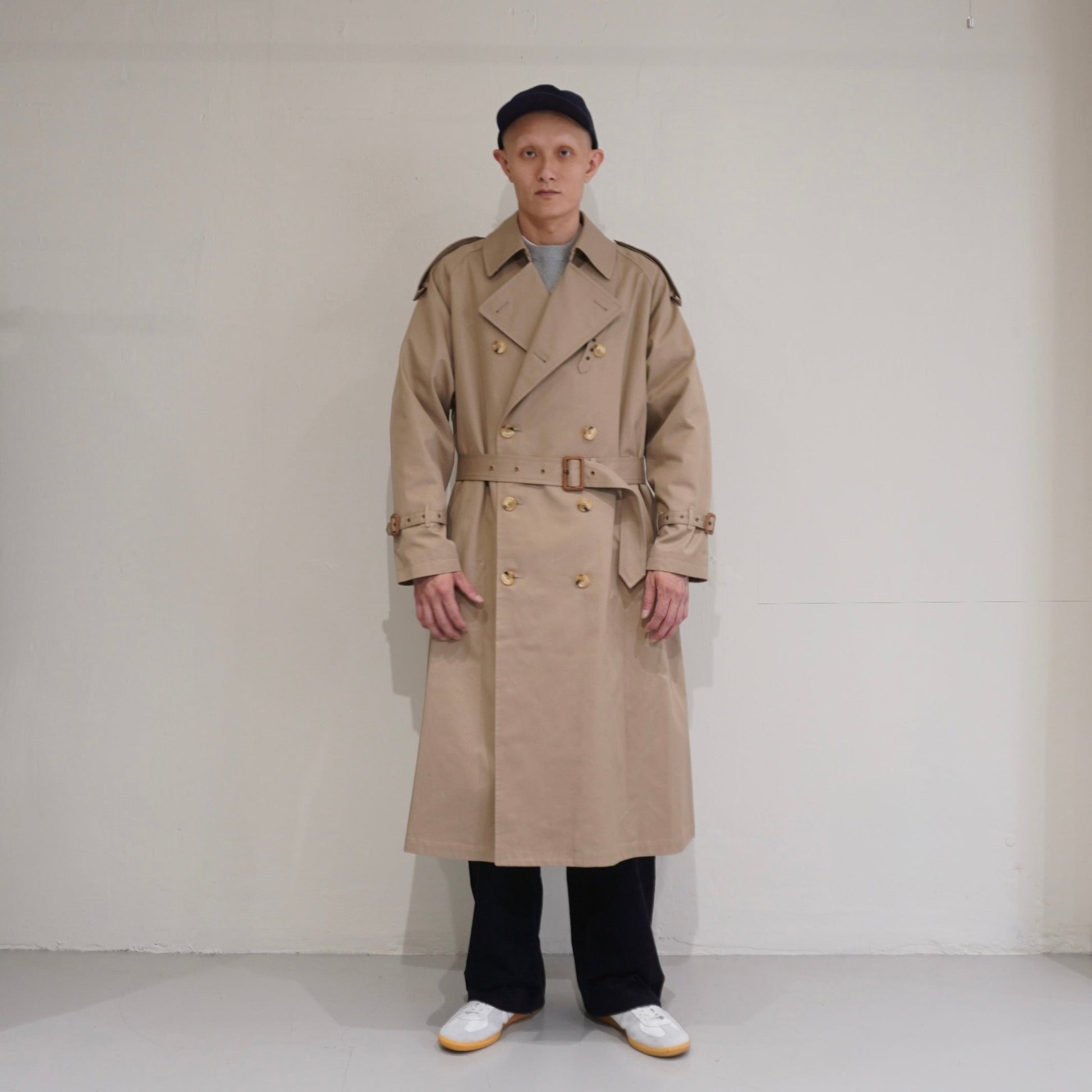 [SCYE BASICS] FINX COTTON Gaberdine Trench Coat フィンクスコットン ギャバジン トレンチコート - apartir Online Store アパルティール セレクトショップ