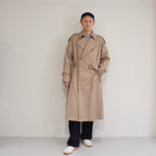 [SCYE BASICS] FINX COTTON Gaberdine Trench Coat フィンクスコットン ギャバジン トレンチコート - apartir Online Store アパルティール セレクトショップ