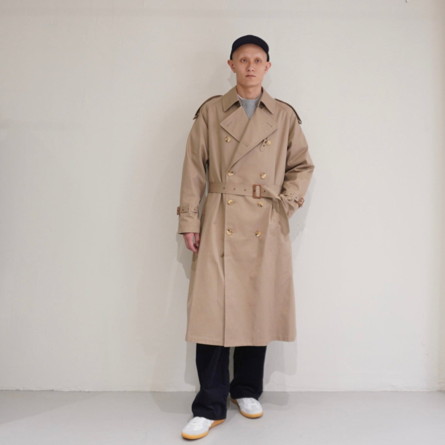 [SCYE BASICS] FINX COTTON Gaberdine Trench Coat フィンクスコットン ギャバジン トレンチコート - apartir Online Store アパルティール セレクトショップ