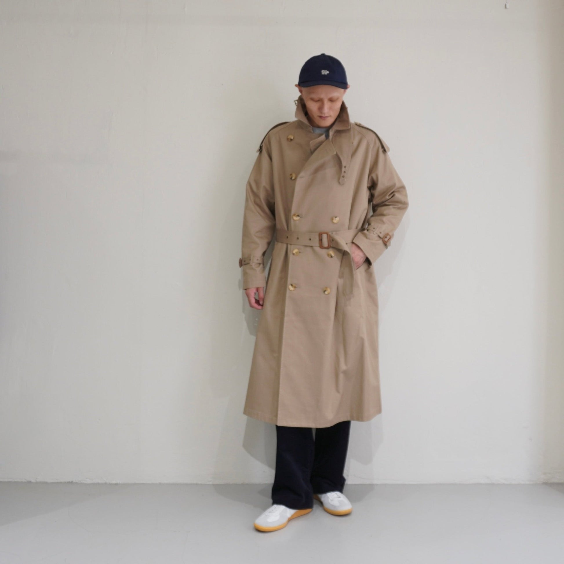 [SCYE BASICS] FINX COTTON Gaberdine Trench Coat フィンクスコットン ギャバジン トレンチコート - apartir Online Store アパルティール セレクトショップ