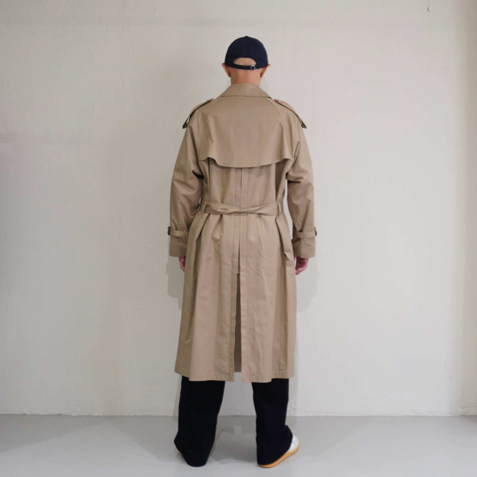 [SCYE BASICS] FINX COTTON Gaberdine Trench Coat フィンクスコットン ギャバジン トレンチコート - apartir Online Store アパルティール セレクトショップ