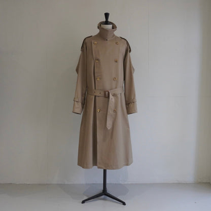 [SCYE BASICS] FINX COTTON Gaberdine Trench Coat フィンクスコットン ギャバジン トレンチコート - apartir Online Store アパルティール セレクトショップ