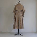 [SCYE BASICS] FINX COTTON Gaberdine Trench Coat フィンクスコットン ギャバジン トレンチコート - apartir Online Store アパルティール セレクトショップ