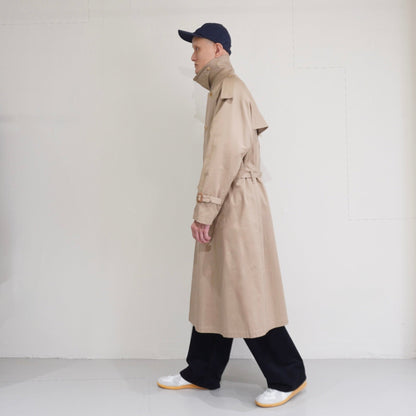 [SCYE BASICS] FINX COTTON Gaberdine Trench Coat フィンクスコットン ギャバジン トレンチコート - apartir Online Store アパルティール セレクトショップ
