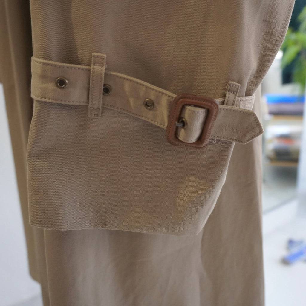 [SCYE BASICS] FINX COTTON Gaberdine Trench Coat フィンクスコットン ギャバジン トレンチコート - apartir Online Store アパルティール セレクトショップ