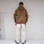 [SCYE BASICS] Fleece Back Jersey Half Zip Hoodie - apartir Online Store アパルティール セレクトショップ