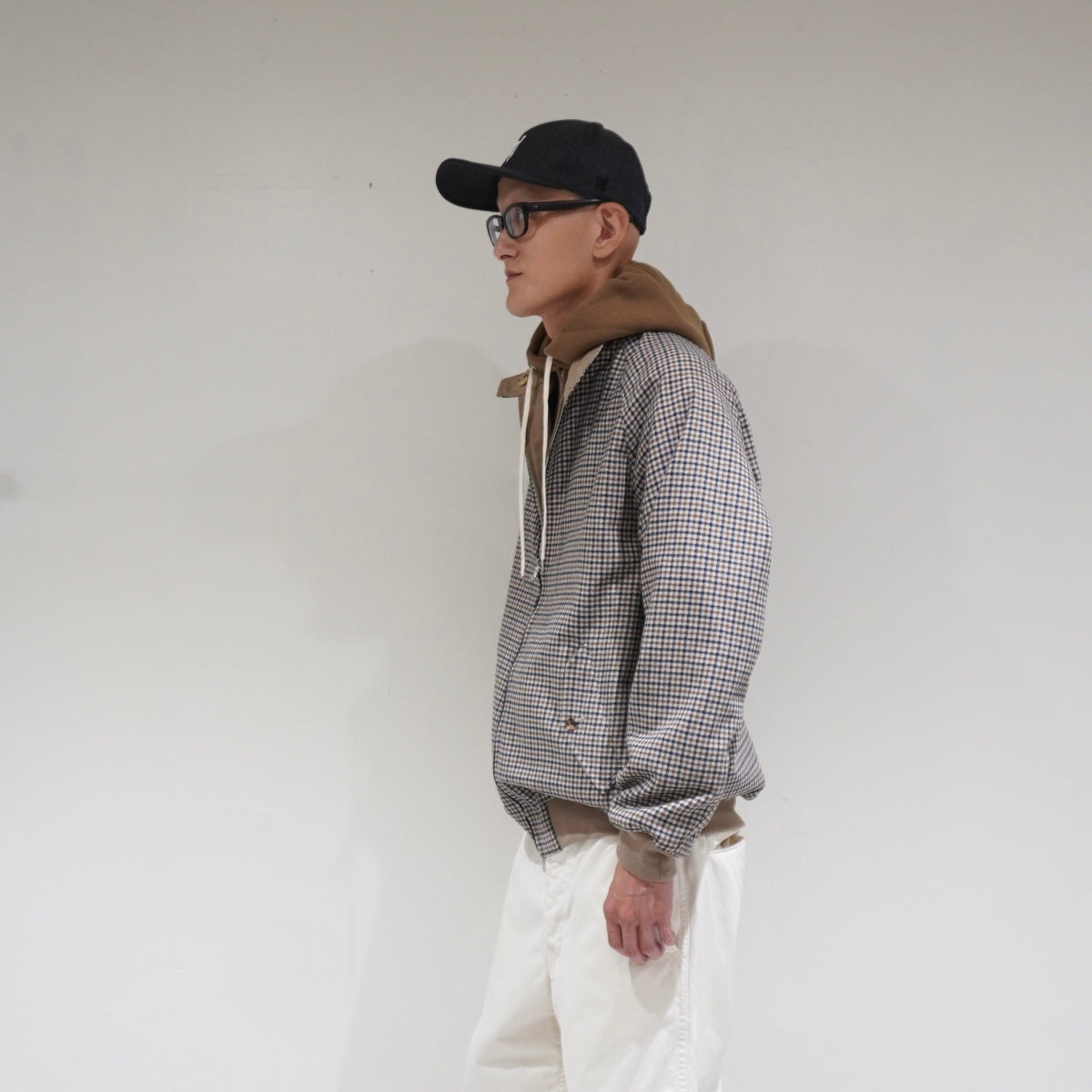 [SCYE BASICS] Fleece Back Jersey Half Zip Hoodie - apartir Online Store アパルティール セレクトショップ