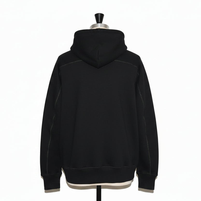 [SCYE BASICS] Fleece Back Jersey Half Zip Hoodie - apartir Online Store アパルティール セレクトショップ