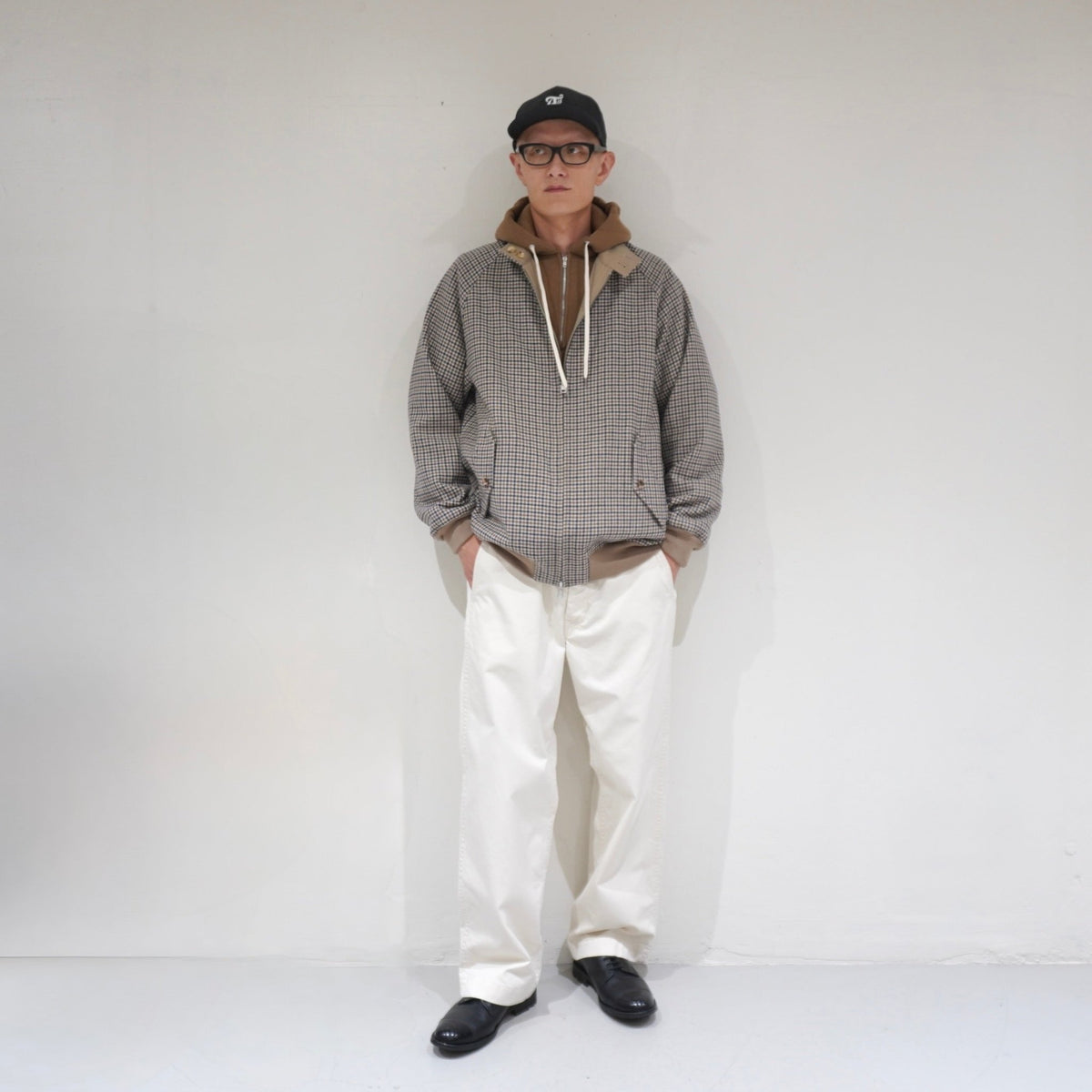 [SCYE BASICS] Fleece Back Jersey Half Zip Hoodie - apartir Online Store アパルティール セレクトショップ