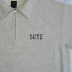 [SCYE BASICS] Fleece back Jersey Half Zip Sweat Shirt - apartir Online Store アパルティール セレクトショップ