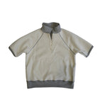 [SCYE BASICS] Fleece back Jersey Half Zip Sweat Shirt - apartir Online Store アパルティール セレクトショップ