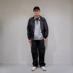 [SCYE BASICS] Fleece back Jersey Half Zip Sweat Shirt - apartir Online Store アパルティール セレクトショップ