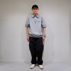 [SCYE BASICS] Fleece back Jersey Half Zip Sweat Shirt - apartir Online Store アパルティール セレクトショップ