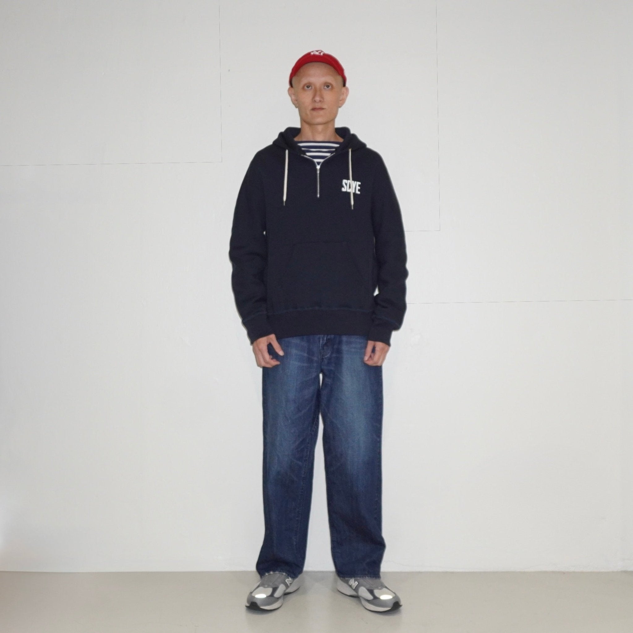 SCYE BASICS] Fleece Back Jersey Hoodie サイベーシックス 裏起毛