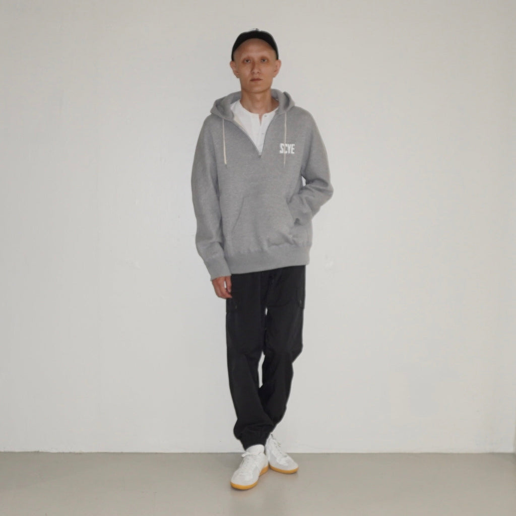 [SCYE BASICS] Fleece Back Jersey Hoodie - apartir Online Store アパルティール セレクトショップ