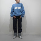 [SCYE BASICS] Fleece Back Jersey Sweat Shirt サイベーシックス フリースバック ジャージー スウェット - apartir Online Store アパルティール セレクトショップ