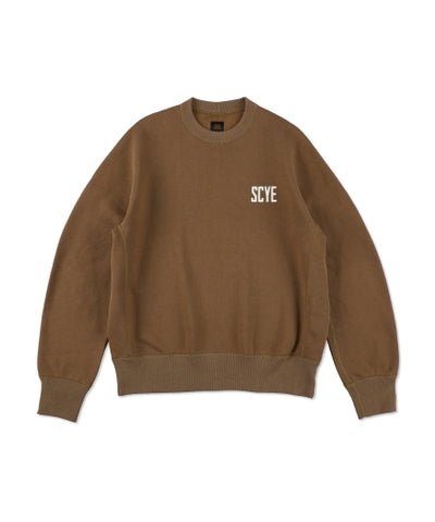 [SCYE BASICS] Fleece Back Jersey Sweat Shirt - apartir Online Store アパルティール セレクトショップ