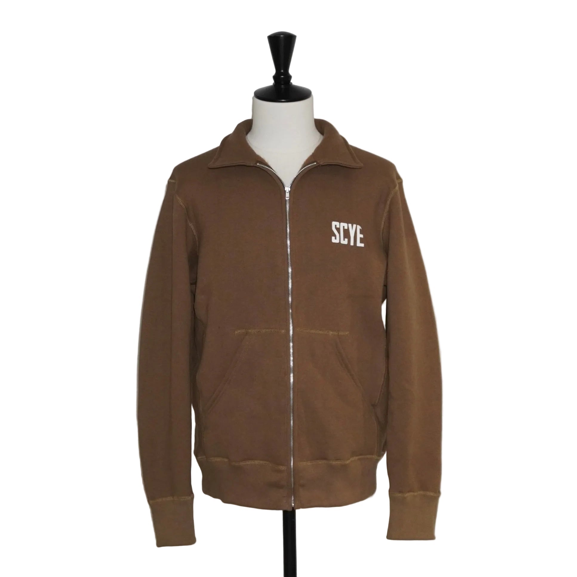 [SCYE BASICS] Fleece Back Jersey Zip Up Top - apartir Online Store アパルティール セレクトショップ