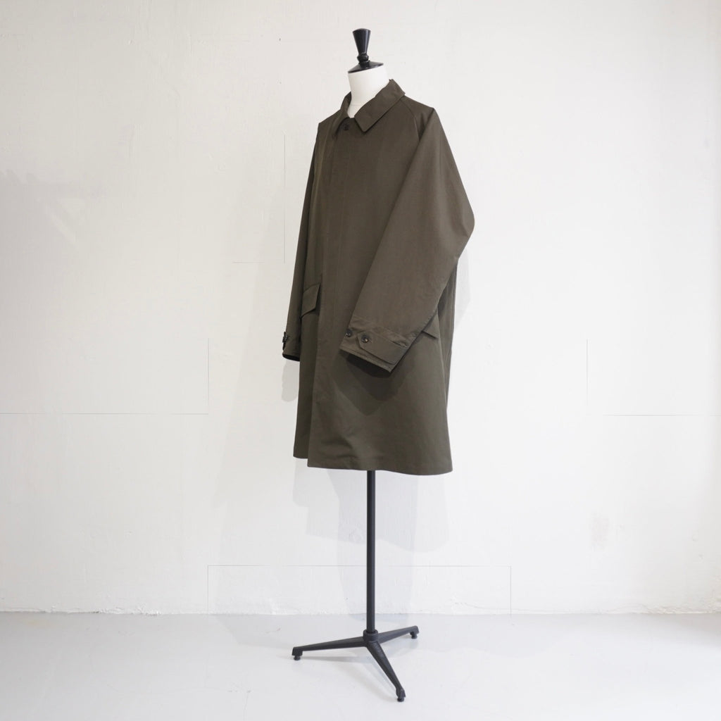 [SCYE BASICS] High Density Mil Cloth Bal Collar Coat - apartir Online Store アパルティール セレクトショップ