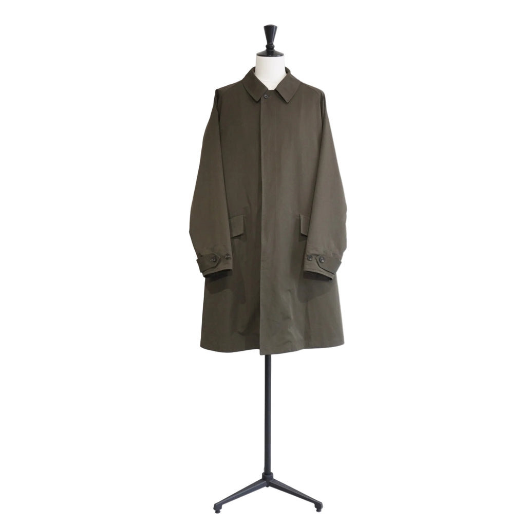 [SCYE BASICS] High Density Mil Cloth Bal Collar Coat - apartir Online Store アパルティール セレクトショップ
