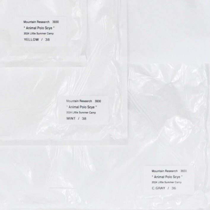 [SCYE BASICS × MOUNTAIN RESEARCH] 鹿の子ポロシャツ - apartir Online Store アパルティール セレクトショップ