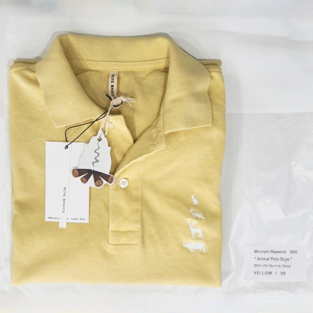 [SCYE BASICS × MOUNTAIN RESEARCH] 鹿の子ポロシャツ - apartir Online Store アパルティール セレクトショップ