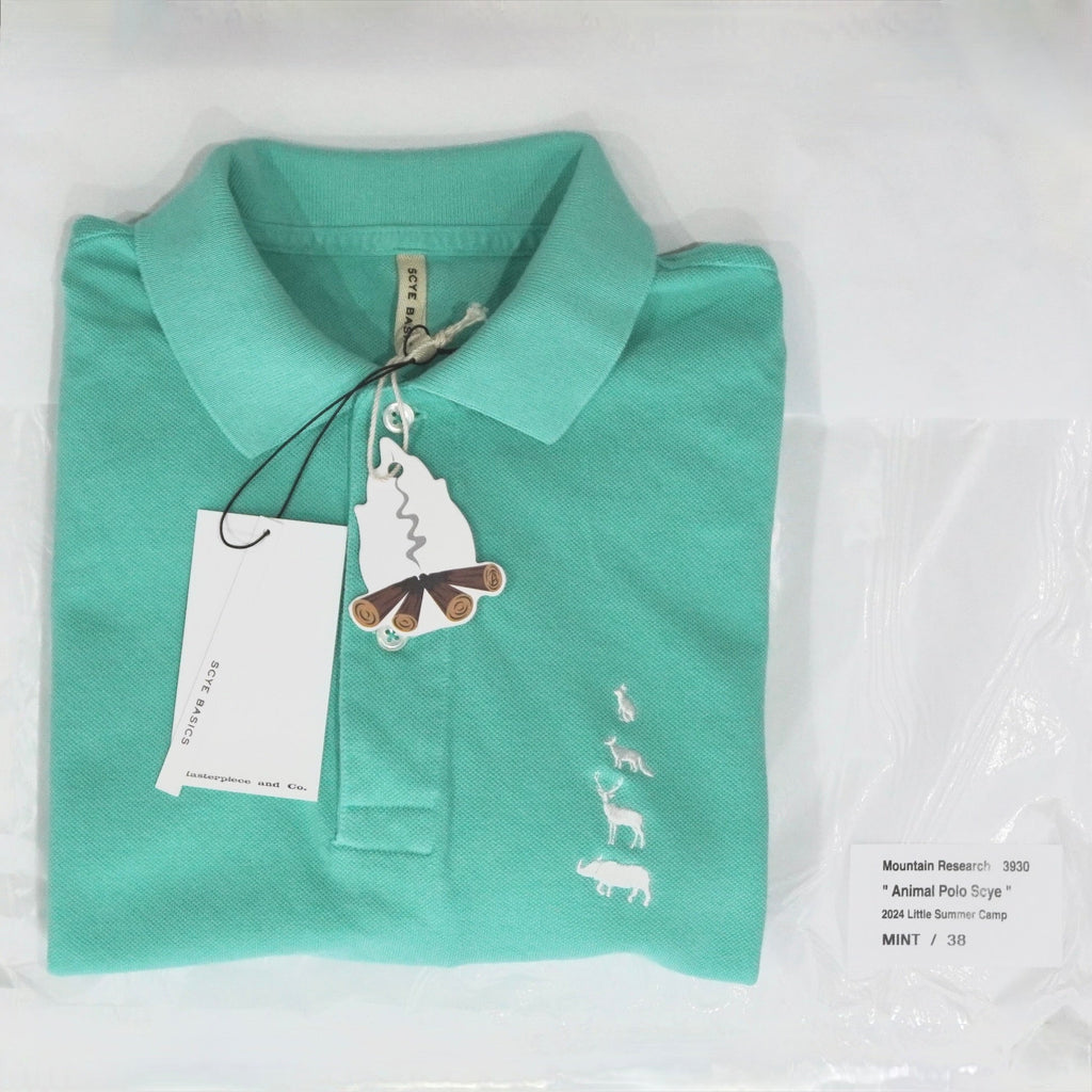 [SCYE BASICS × MOUNTAIN RESEARCH] 鹿の子ポロシャツ - apartir Online Store アパルティール セレクトショップ