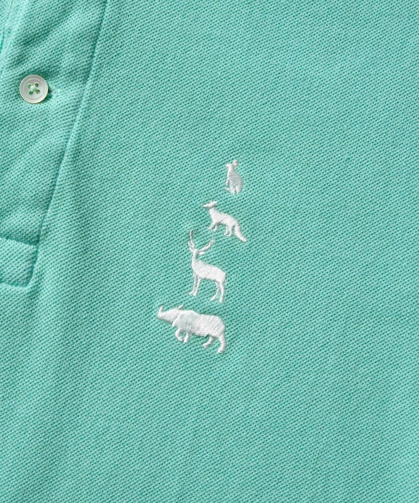 [SCYE BASICS × MOUNTAIN RESEARCH] 鹿の子ポロシャツ ポロシャツ - #shop_name #アパルティール# #名古屋# #セレクトショップ#