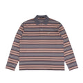 [SCYE BASICS] Multi Striped Cotton L/S Polo Shirt - apartir Online Store アパルティール セレクトショップ