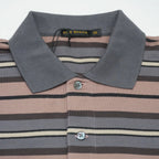 [SCYE BASICS] Multi Striped Cotton L/S Polo Shirt - apartir Online Store アパルティール セレクトショップ