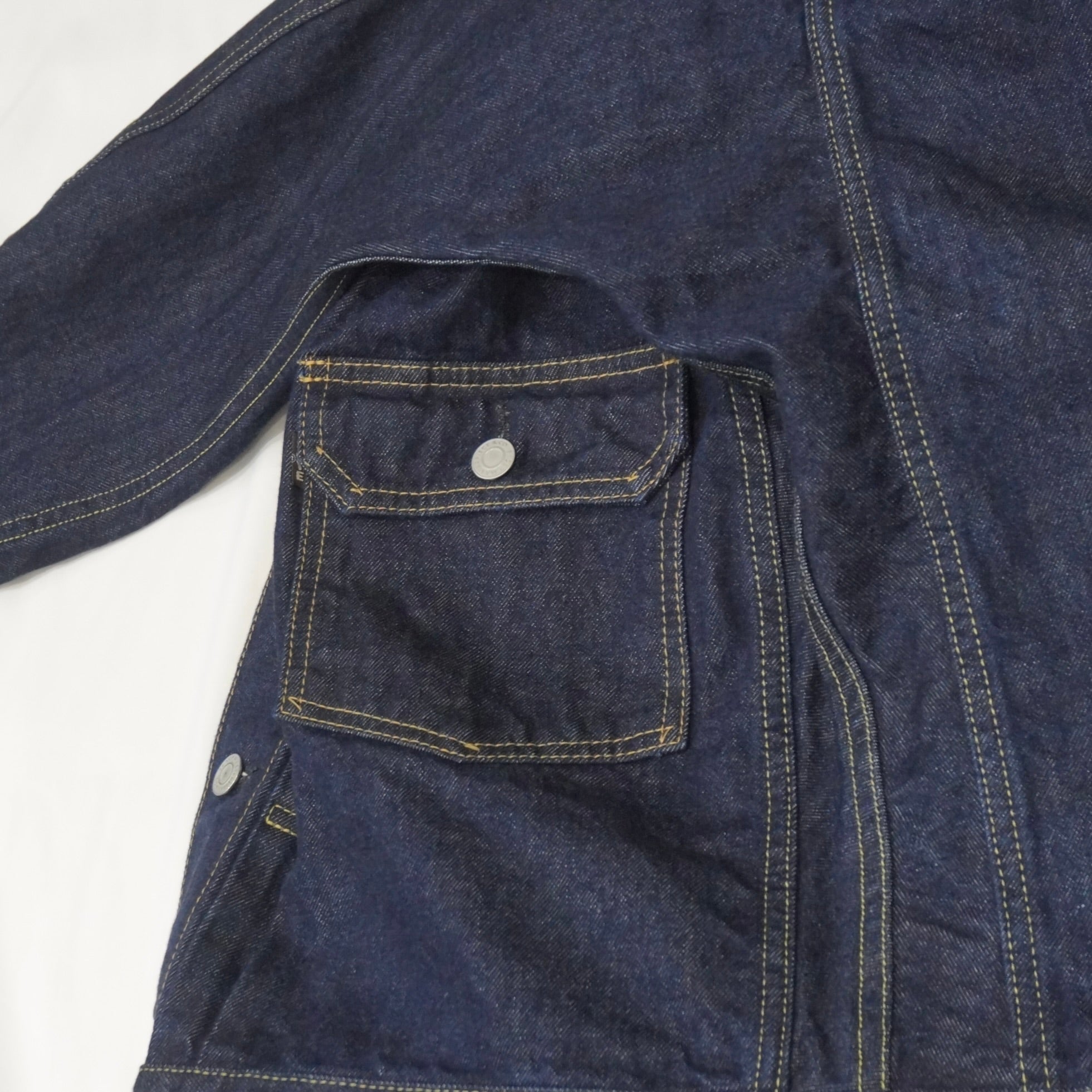 [SCYE BASICS] Organic Cotton Denim Jacket Type1 - apartir Online Store アパルティール セレクトショップ
