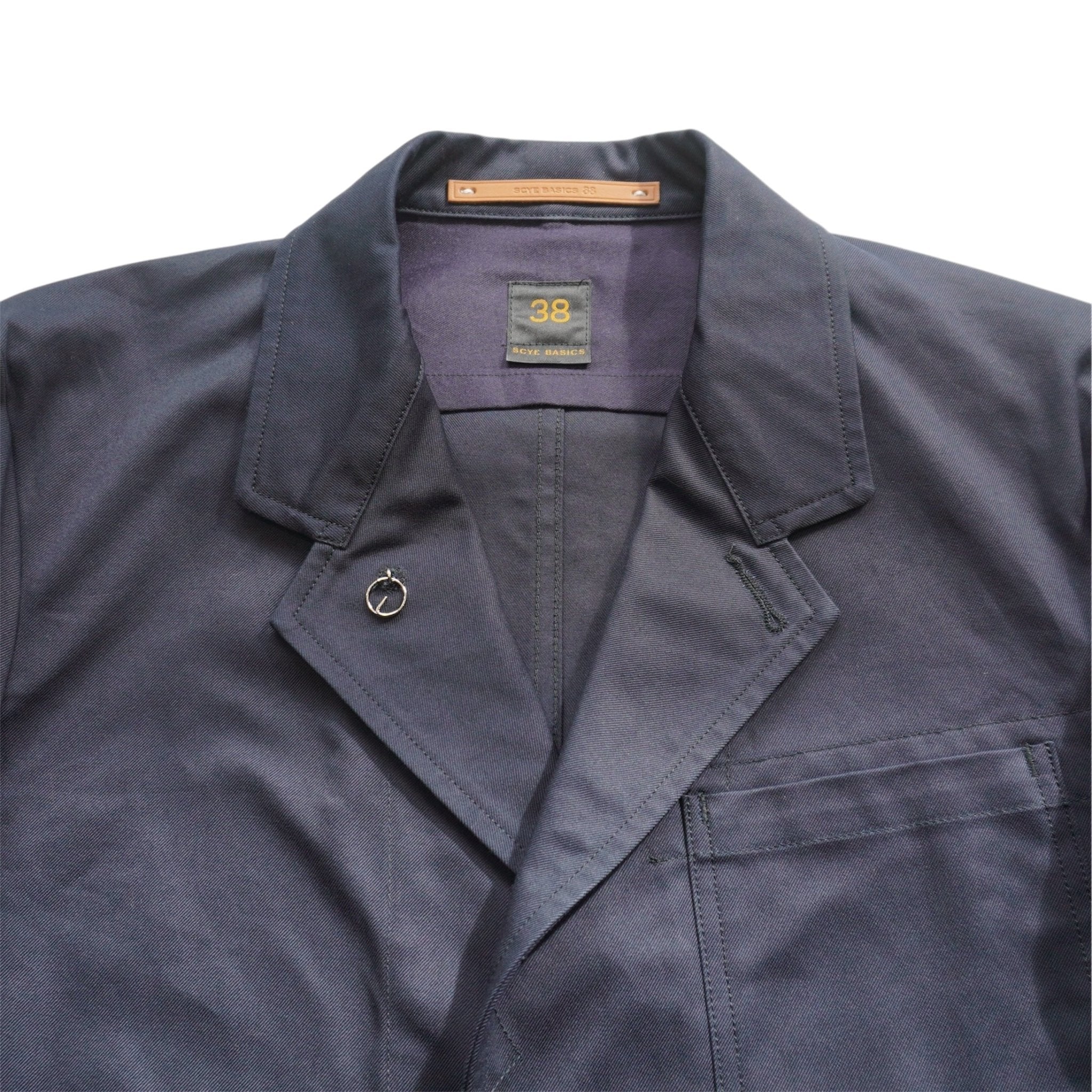 [SCYE BASICS] San Joaquin Cotton Blazer サイベーシックス サンホアキン コットンブレザー - apartir Online Store アパルティール セレクトショップ