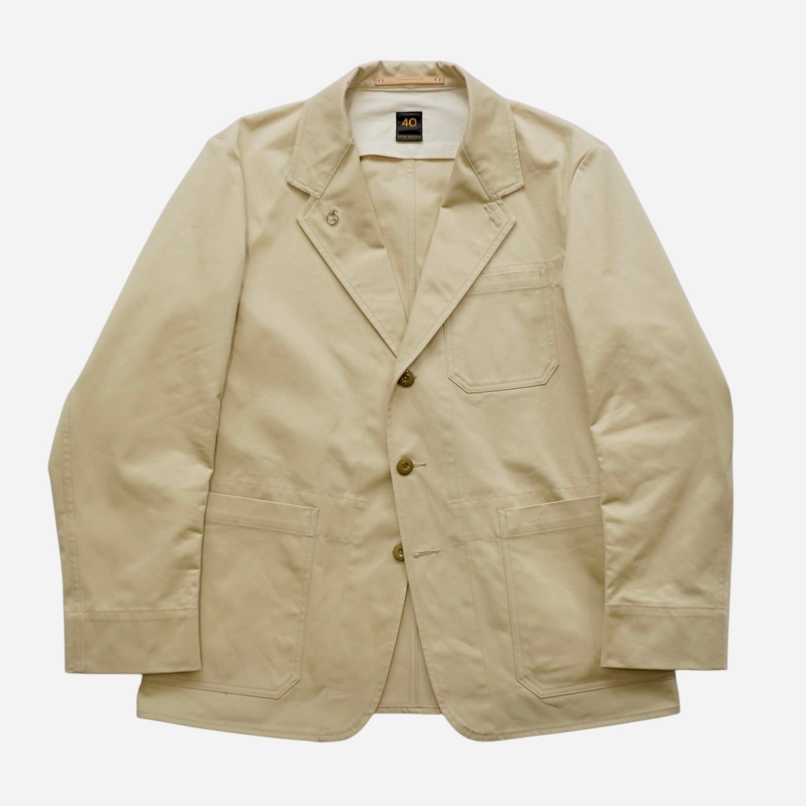 [SCYE BASICS] San Joaquin Cotton Blazer サイベーシックス サンホアキン コットンブレザー - apartir Online Store アパルティール セレクトショップ