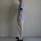 [SCYE BASICS] San Joaquin Cotton Chino Pleated Trousers サイベーシックス サンホアキン コットン チノ トラウザーズ - apartir Online Store アパルティール セレクトショップ