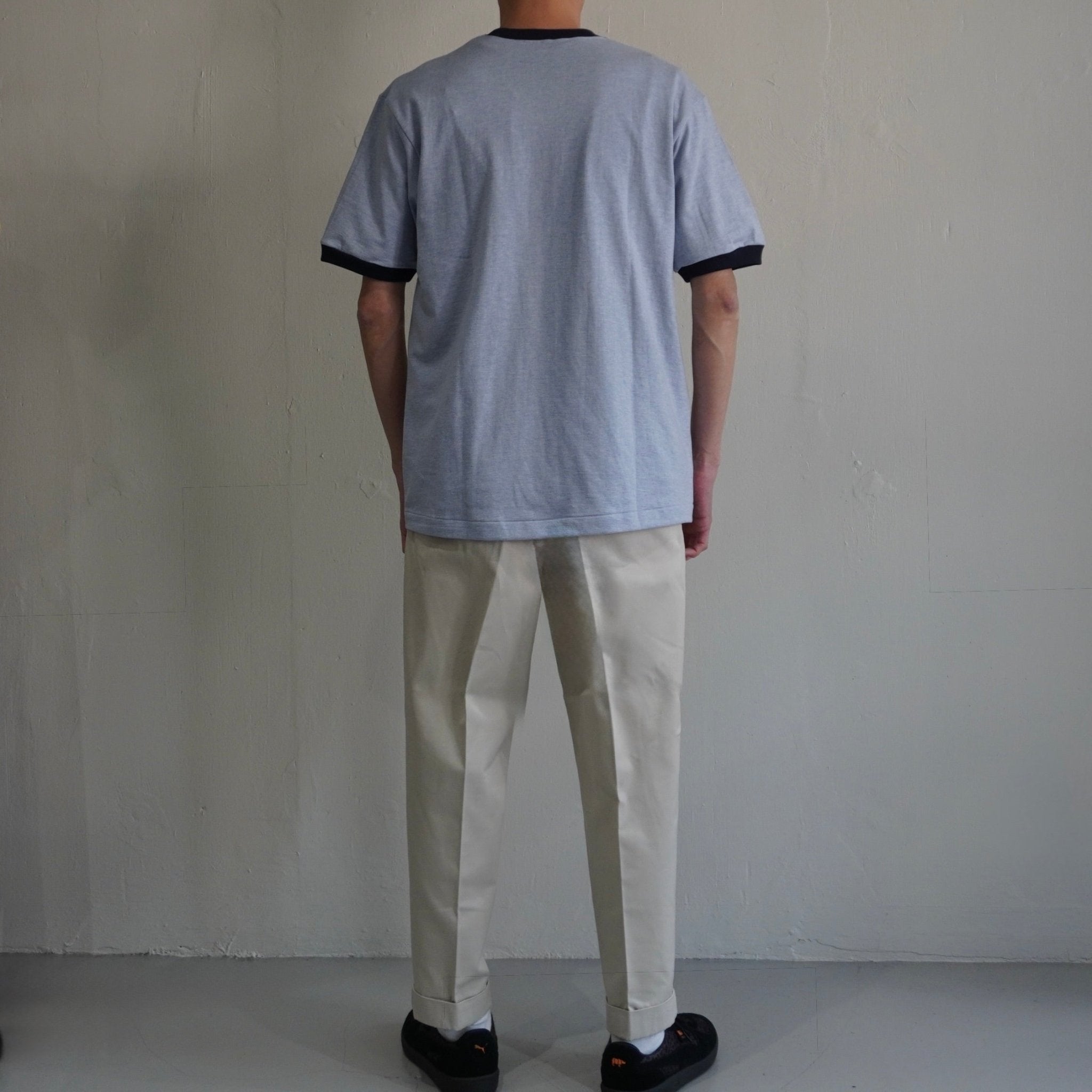 [SCYE BASICS] San Joaquin Cotton Chino Pleated Trousers サイベーシックス サンホアキン コットン チノ トラウザーズ - apartir Online Store アパルティール セレクトショップ