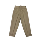 [SCYE BASICS] San Joaquin Cotton Chino Pleated Trousers サイベーシックス サンホアキン コットン チノ トラウザーズ - apartir Online Store アパルティール セレクトショップ