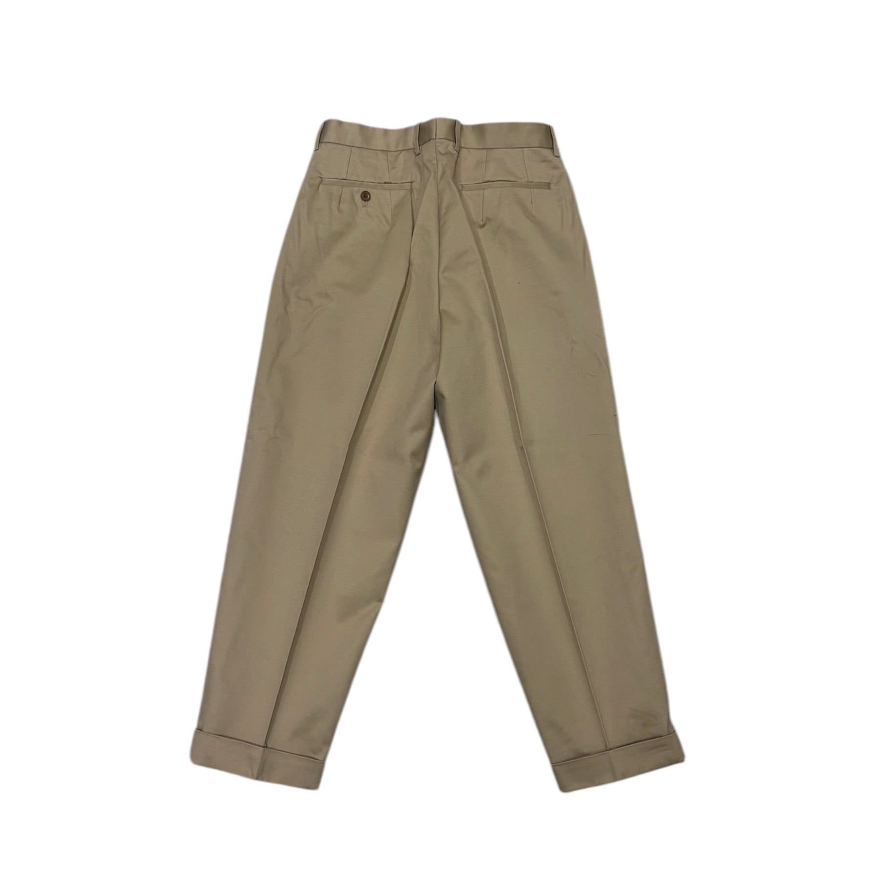 [SCYE BASICS] San Joaquin Cotton Chino Pleated Trousers サイベーシックス サンホアキン コットン チノ トラウザーズ - apartir Online Store アパルティール セレクトショップ