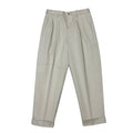 [SCYE BASICS] San Joaquin Cotton Chino Pleated Trousers サイベーシックス サンホアキン コットン チノ トラウザーズ - apartir Online Store アパルティール セレクトショップ