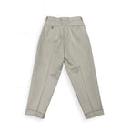 [SCYE BASICS] San Joaquin Cotton Chino Pleated Trousers サイベーシックス サンホアキン コットン チノ トラウザーズ - apartir Online Store アパルティール セレクトショップ